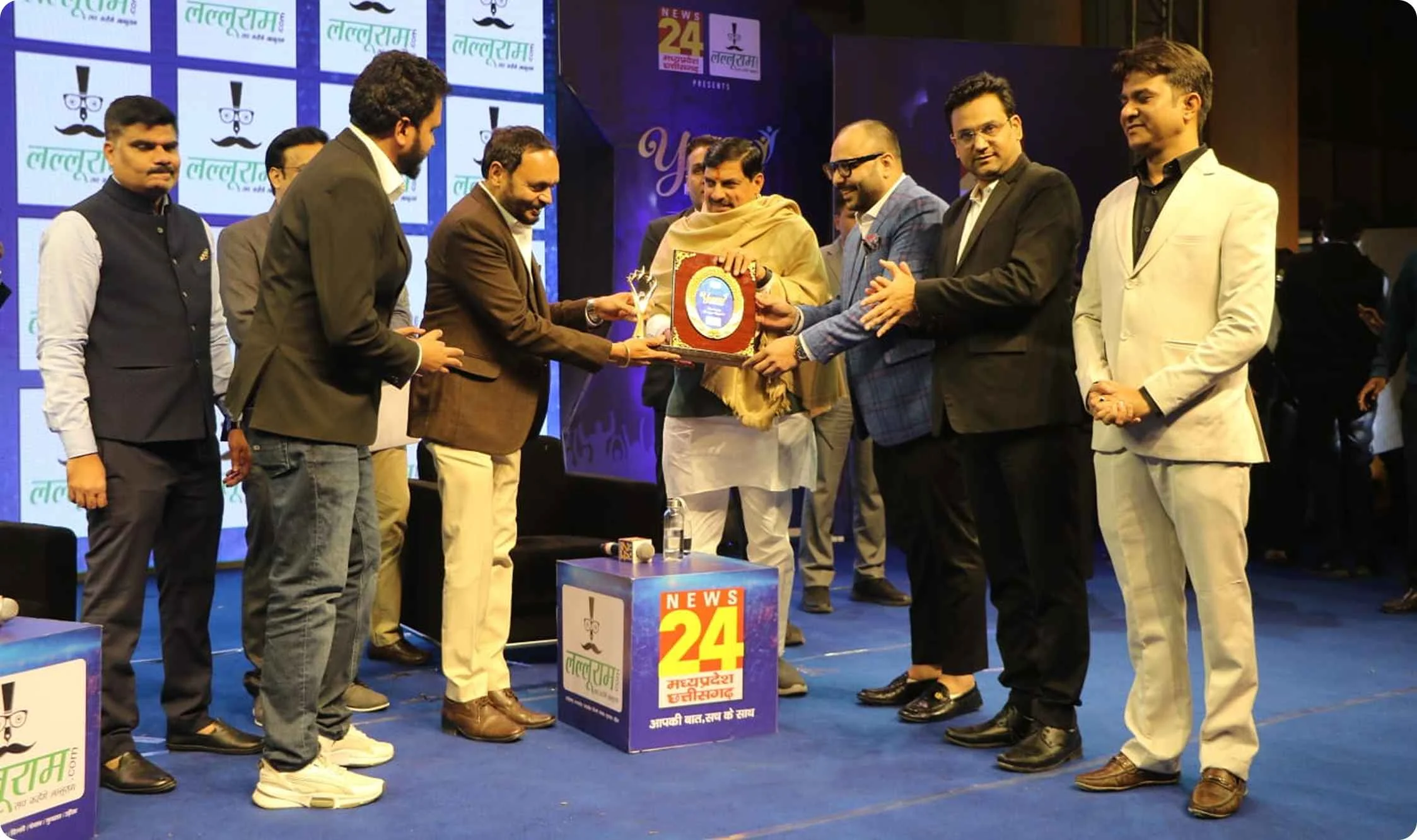 OUR TECHNICAL DIRECTOR AWARDED BY:  “sHRI mOHAN YADAV JI” (CM OF MADHYA PRADESH)