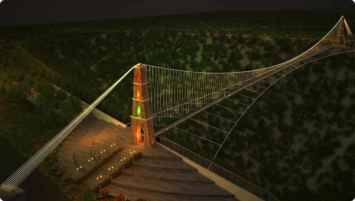 INDIA’S LONGEST “SKYWALK” SUSPENSION BRIDGE