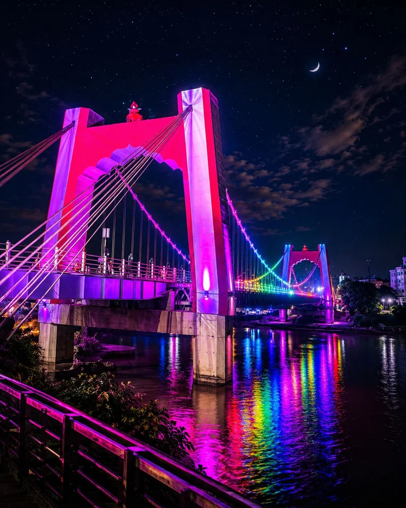 MOTORABLE SUSPENSION BRIDGE