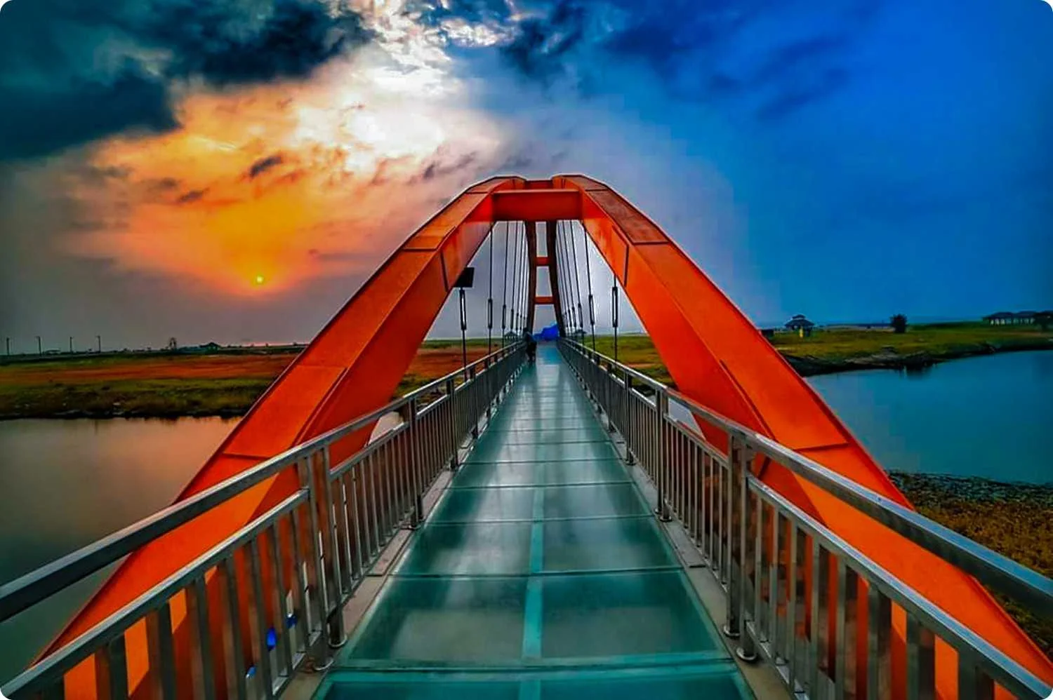 FIRST GLASS DECK BRIDGE OF INDIA