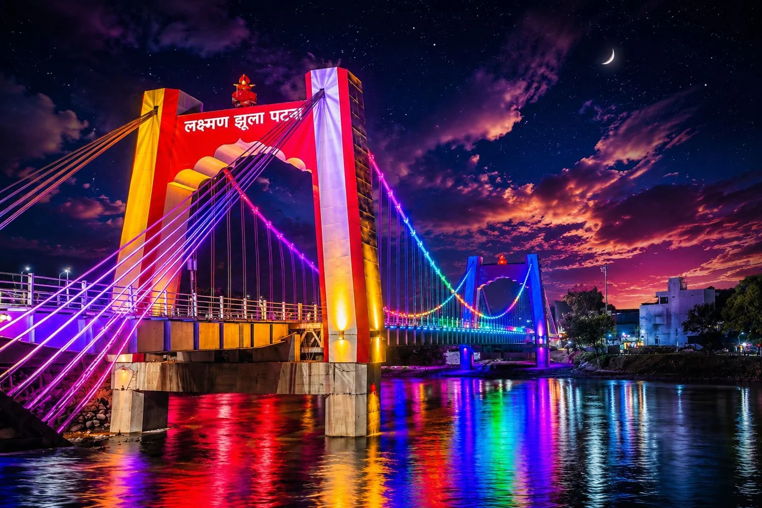 MOTORABLE SUSPENSION BRIDGE