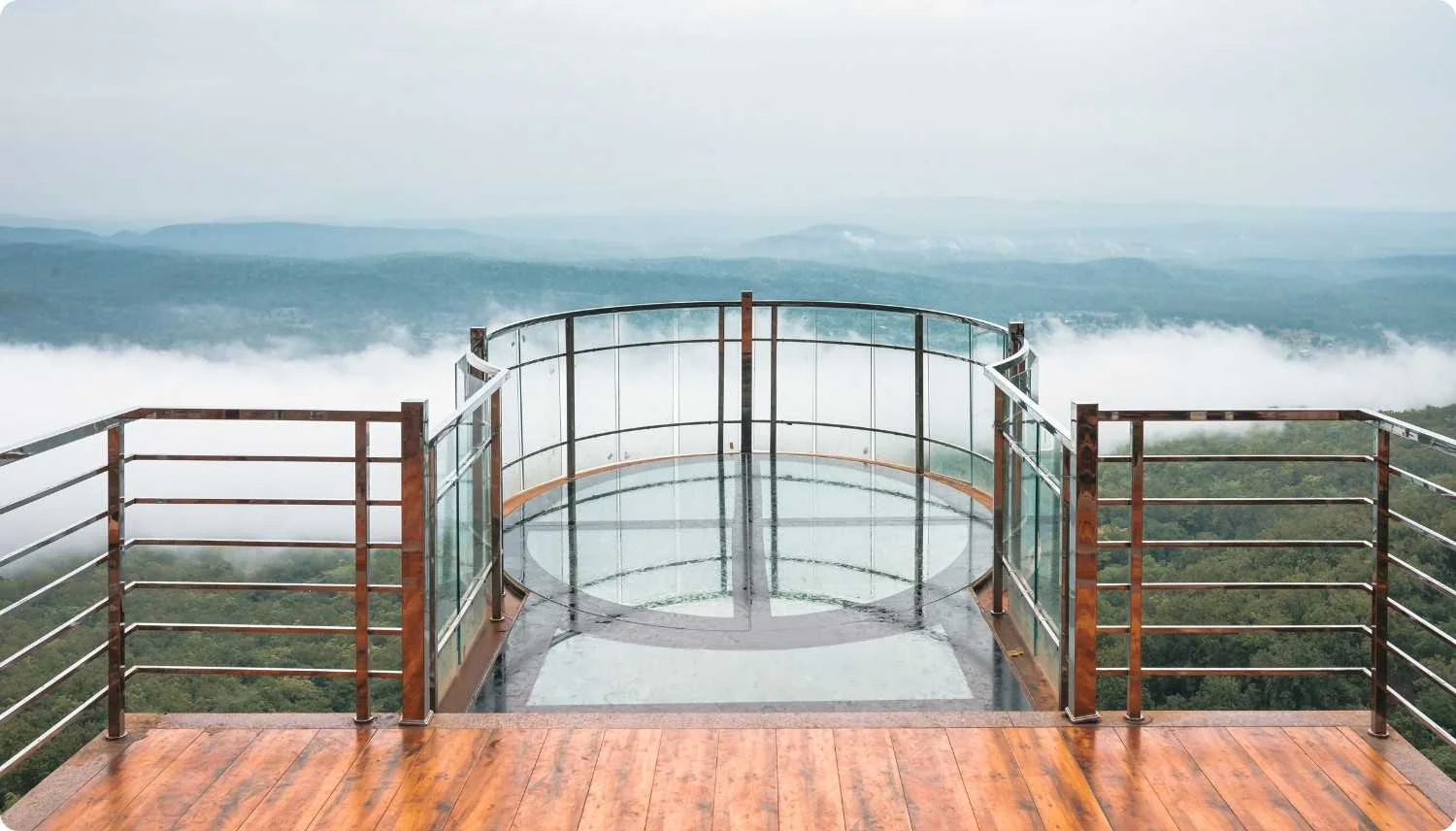 SONMUDA AND KAPILDHARA GLASS DECK BRIDGE